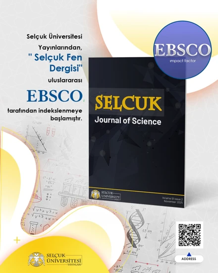 Selçuk Fen Dergisi EBSCO veritabanında indekslenmeye başlamıştır